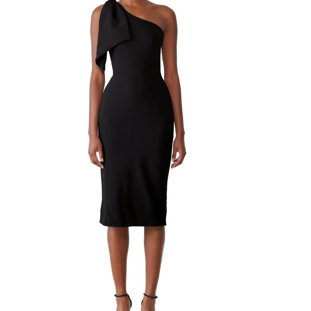 Black Off the Shoulder Sexy but Classy Cocktail Dress, size XXL (14-16)
